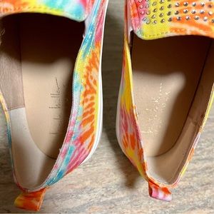 NICOLE MILLER Knit Lace Up Sneakers main image 1